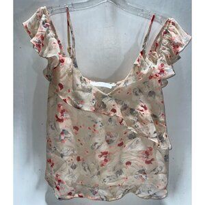 Floral Lace Off The Shouler Women's Top Size Medium